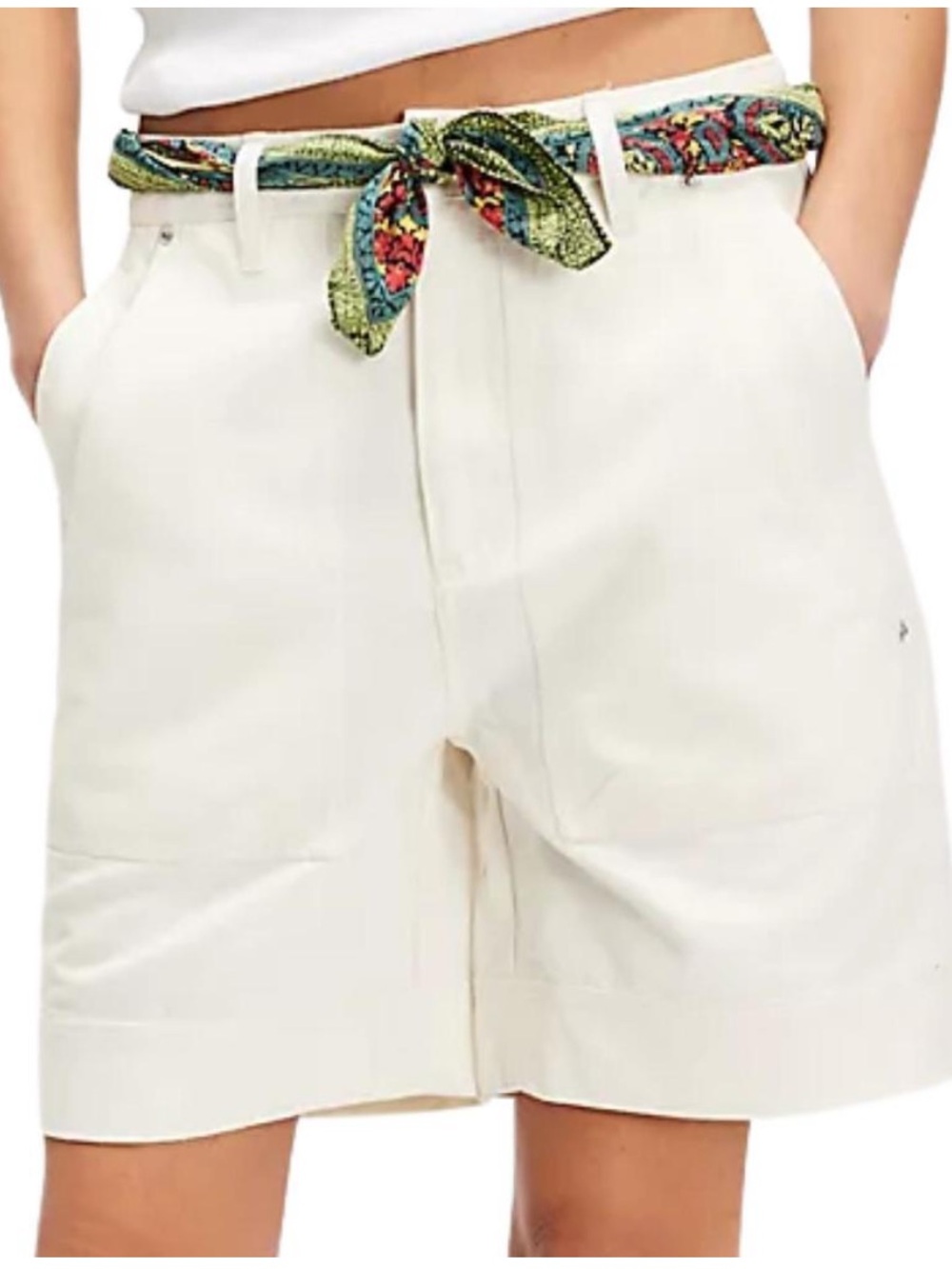 We The Free Milo Carpenter Shorts by Free People Size 10